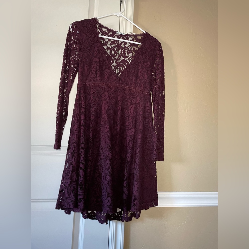 mini purple formal dress Metallic Purple Pleated Mini Homecoming Dress – FancyVestido